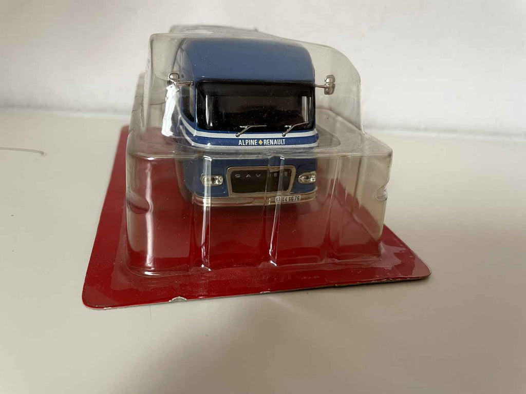 Renault Saviem SG2 blue racing service