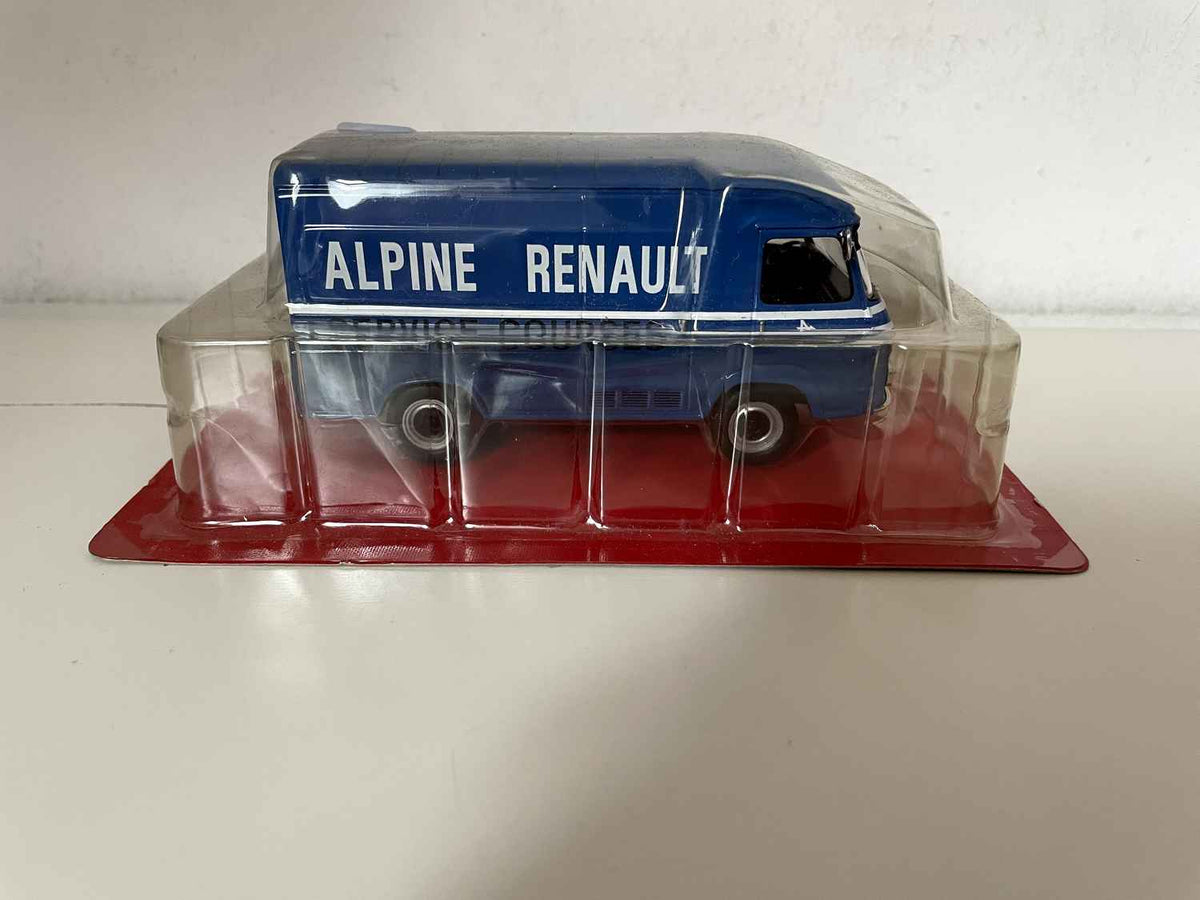 Renault Saviem SG2 blue racing service