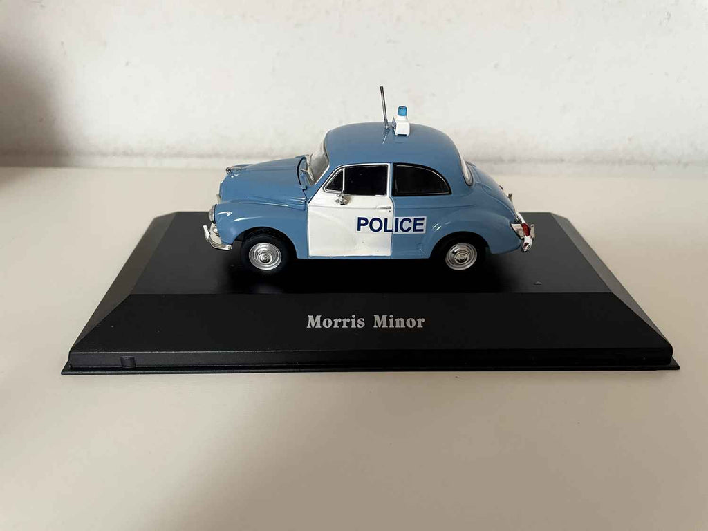 Morris Minor BLEE und Blanche Polizei
