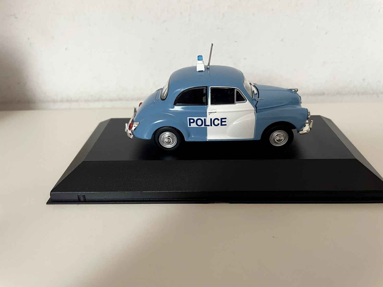 Morris Minor BLEE und Blanche Polizei