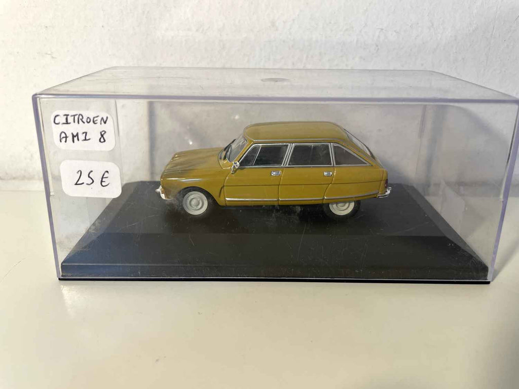 Citroën Freund 8 Farbe gelbem Senf - Norev (Plexe -Box)