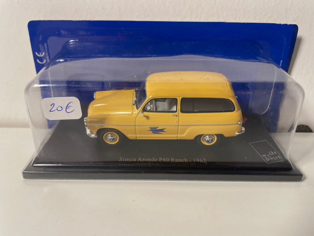 1962 Simca Aronde P60 Ranch Geel - PTT - La Poste