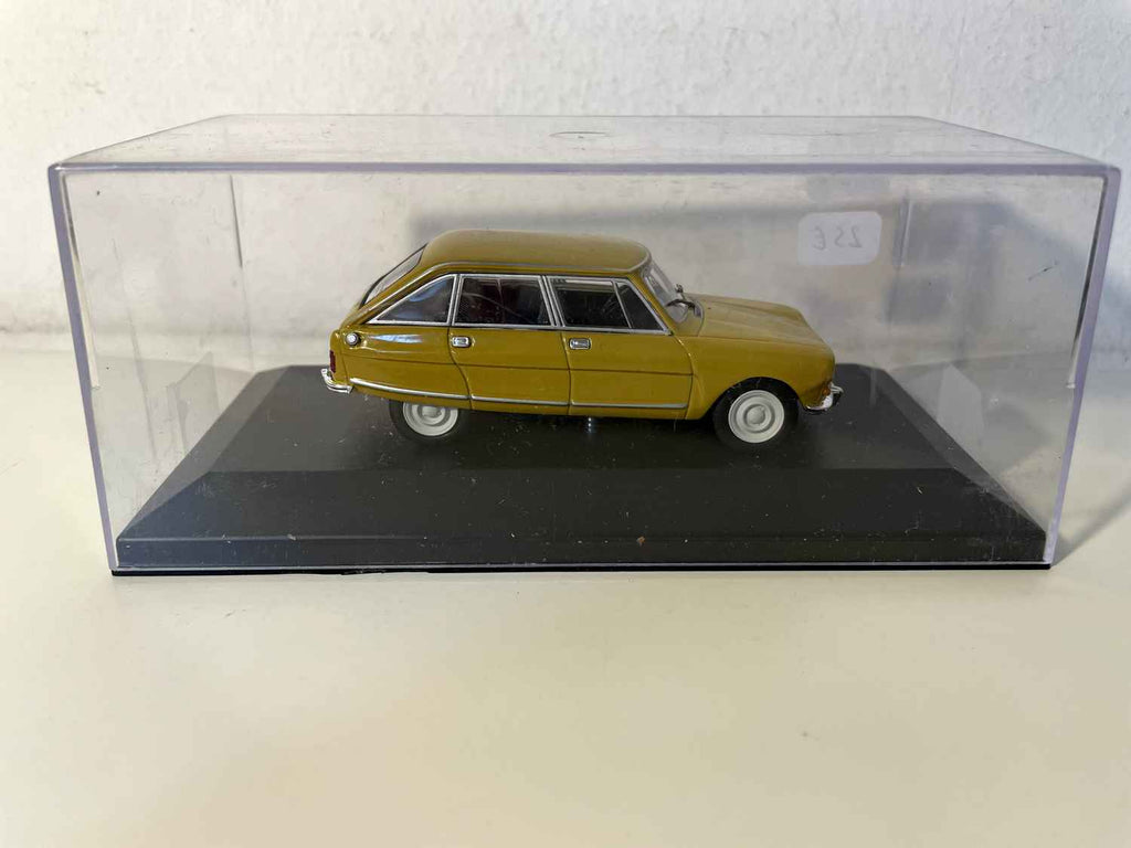 Citroën Freund 8 Farbe gelbem Senf - Norev (Plexe -Box)