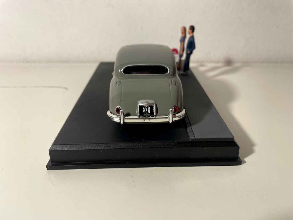 Jaguar MK VII Grau - La Nationale 7 - Die blaue Route