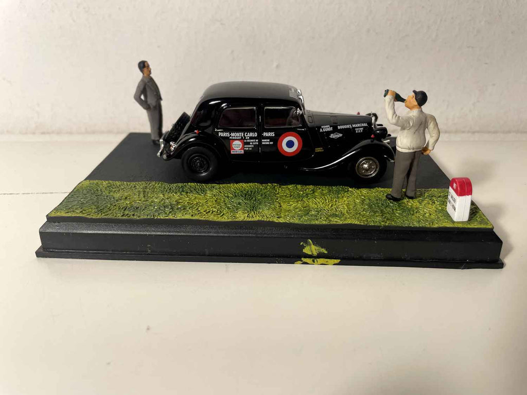 Citroën Traction 7 - París/Monté-Carlo/Rally de París - La Nationale 7 - La ruta azul (PARA el Sr. COUTELLE)