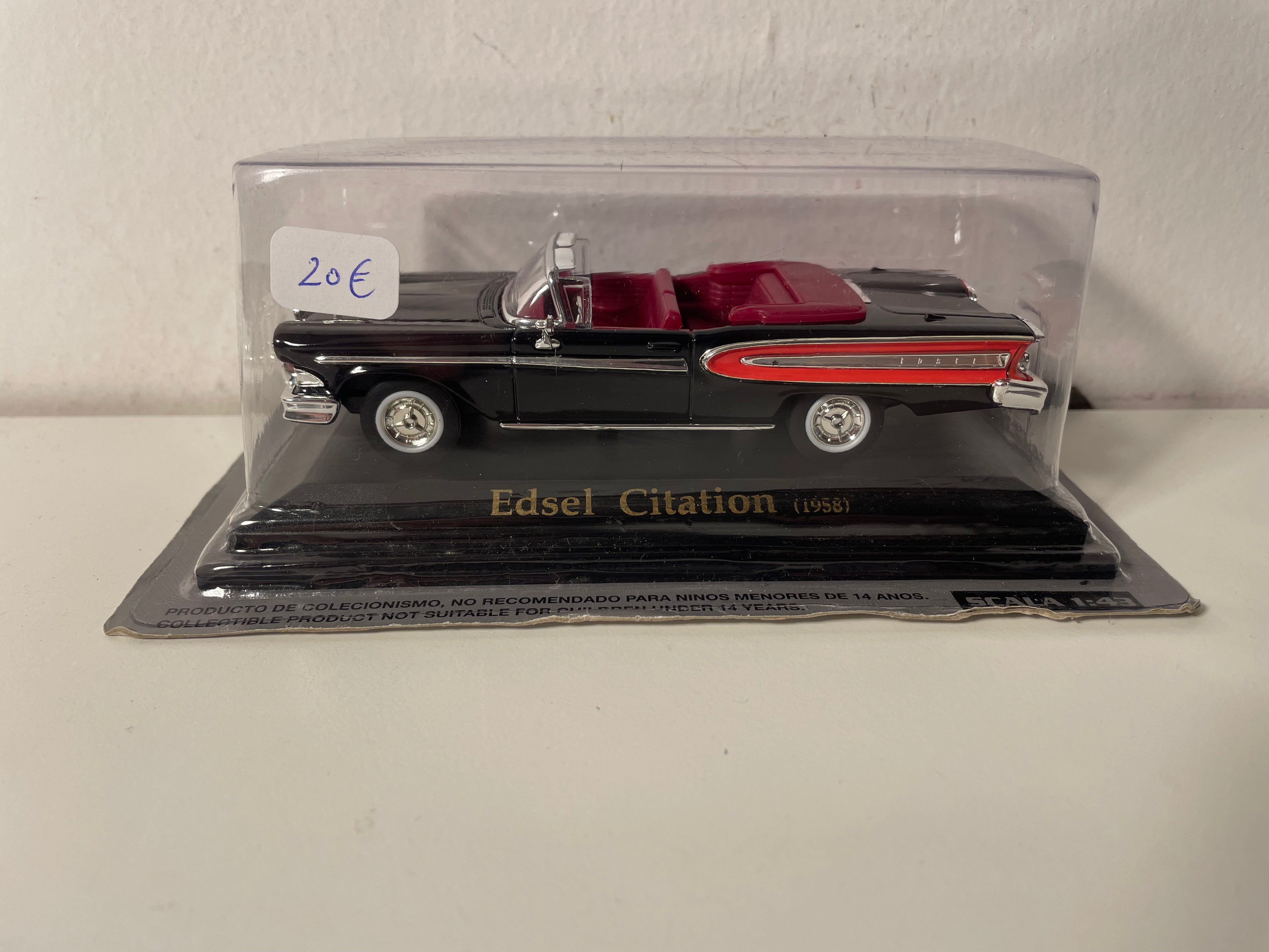 Edsel Citation noire de 1958 (voiture américaine)
