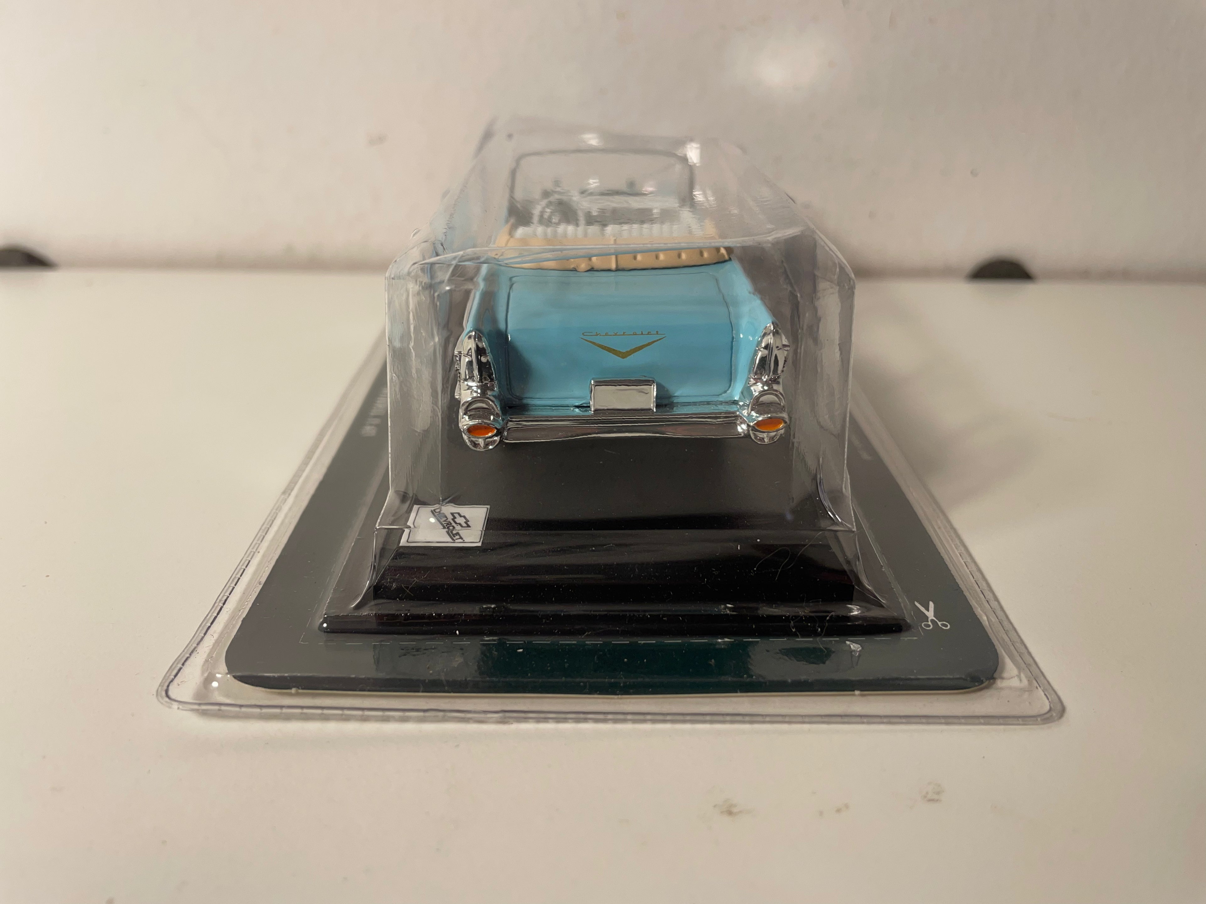 Chevy Bel Air bleue claire (voiture américaine) - Del Prado