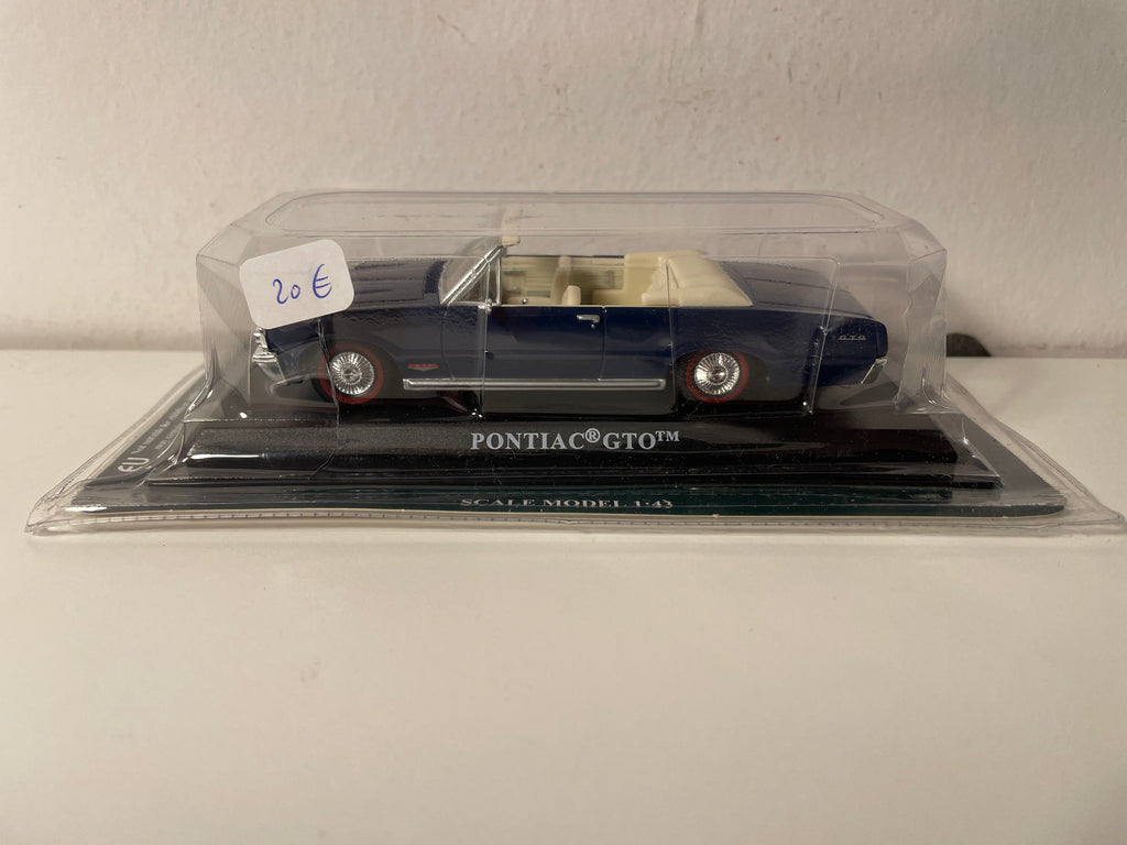 Dark Blue Pontiac GTO (American Car) - Del Prado