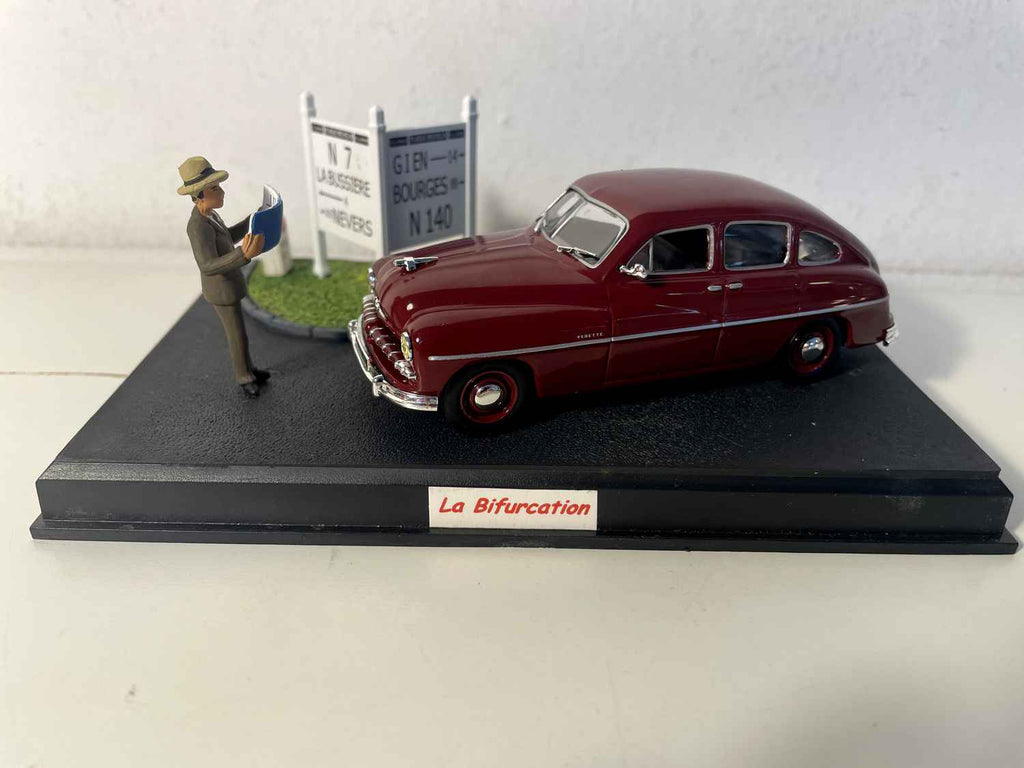 Ford Vedette Borgonha - Nationale 7 - A rota azul