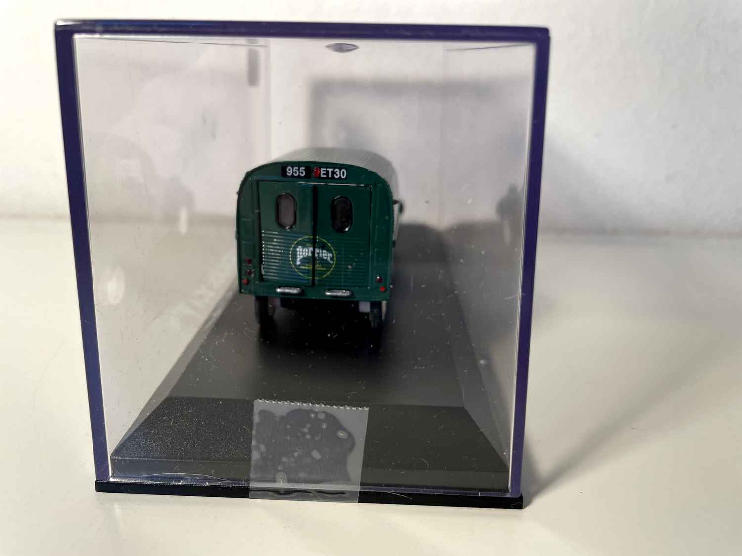 Citroën 2 CV zielony PERRIER - Norev (wyjątkowe samochody miniaturowe nr V 2865)