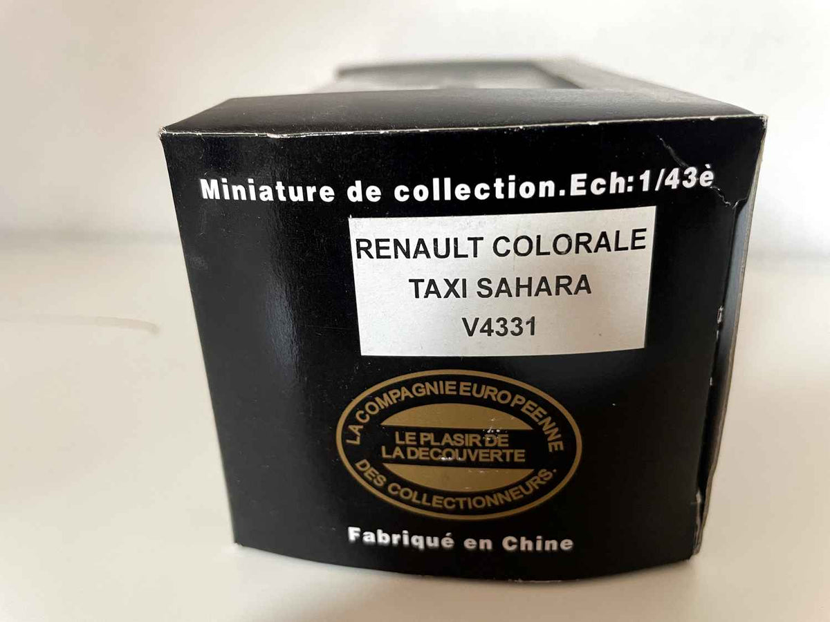 Renault Colorale Taxi Sahara (aussergewéinlech Miniaturautoen Nr. V4331)