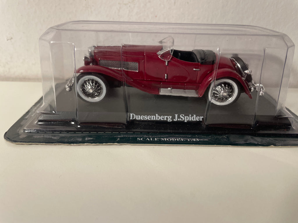 Duesenberg J. Spider bordeaux (voiture américaine) - Del Prado