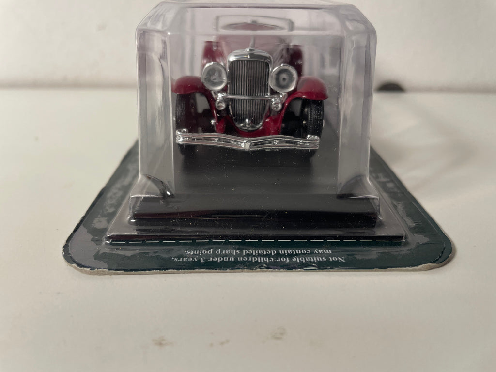 Duesenberg J. Spider bordeaux (voiture américaine) - Del Prado