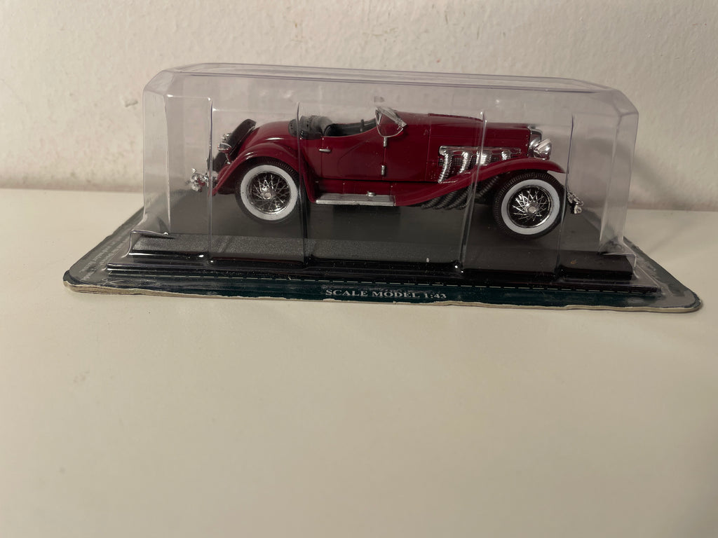 Duesenberg J. Spider bordeaux (voiture américaine) - Del Prado