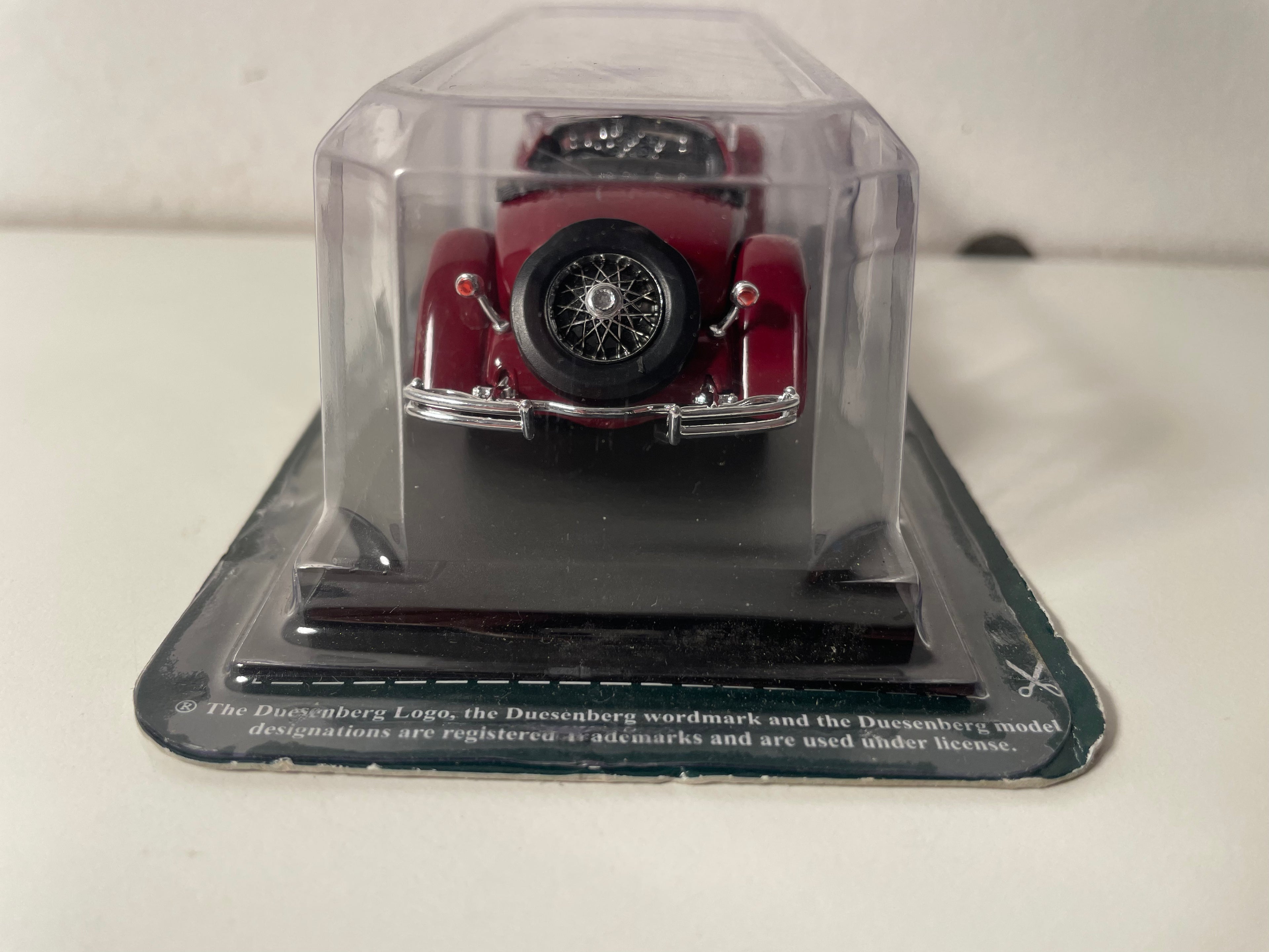 Duesenberg J. Spider bordeaux (voiture américaine) - Del Prado
