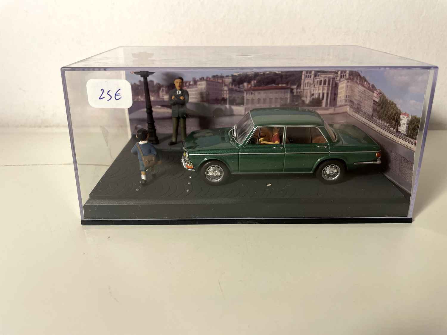 Simca 1501S verde - La Nationale 7 - a estrada azul