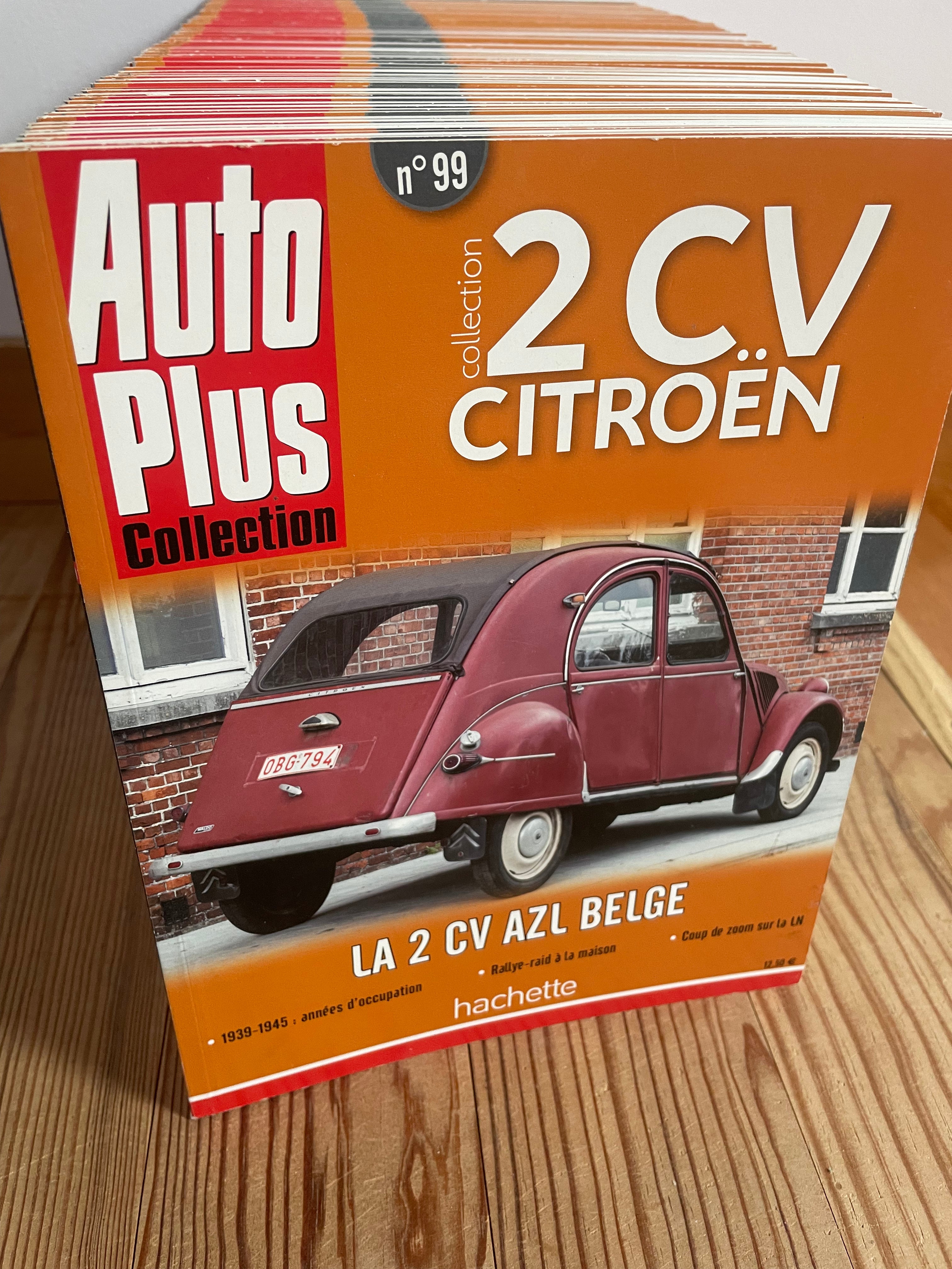 Fascicules sur les 2 CV Citroën (collection AUTO PLUS)