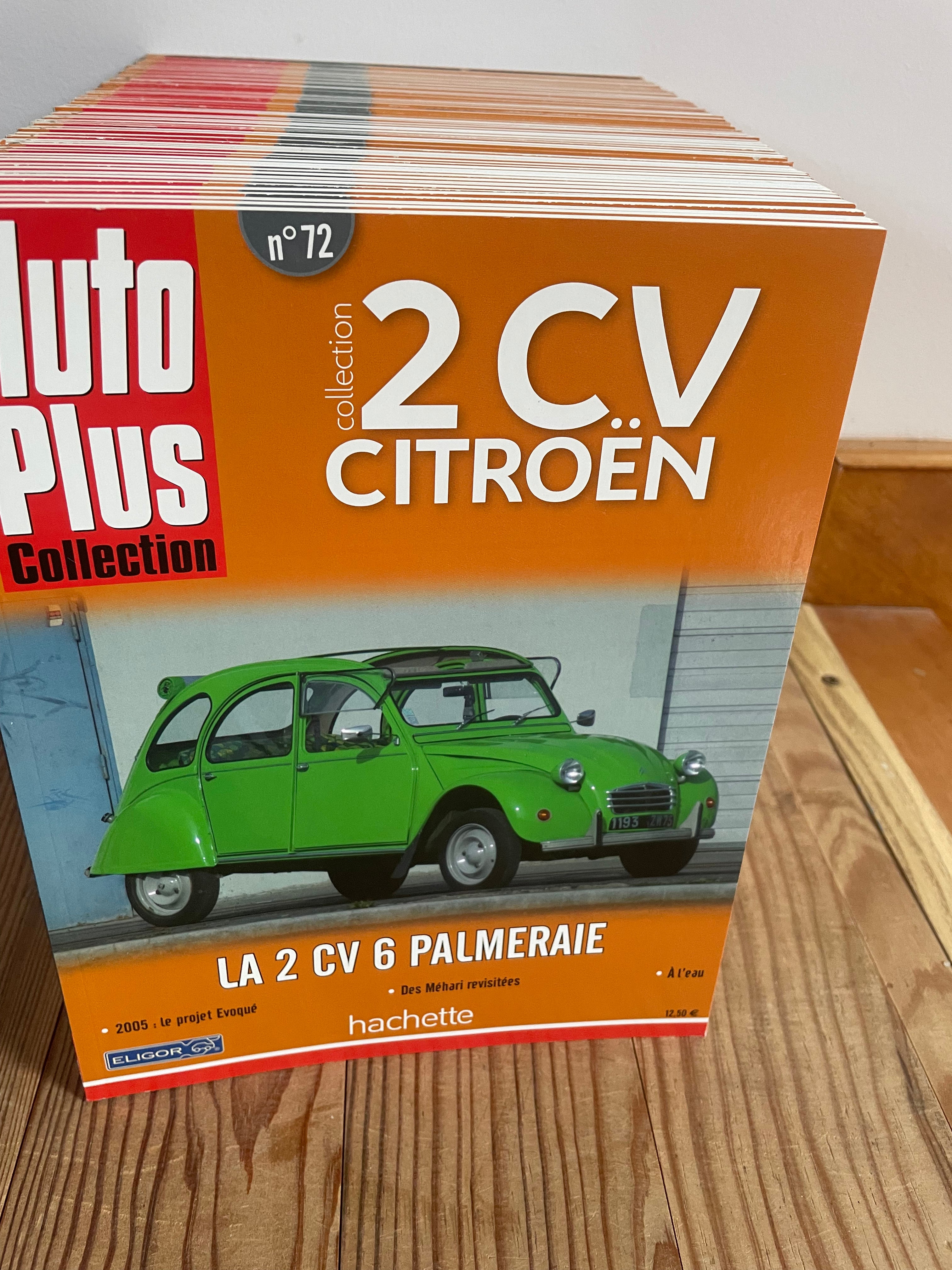Fascicules sur les 2 CV Citroën (collection AUTO PLUS)