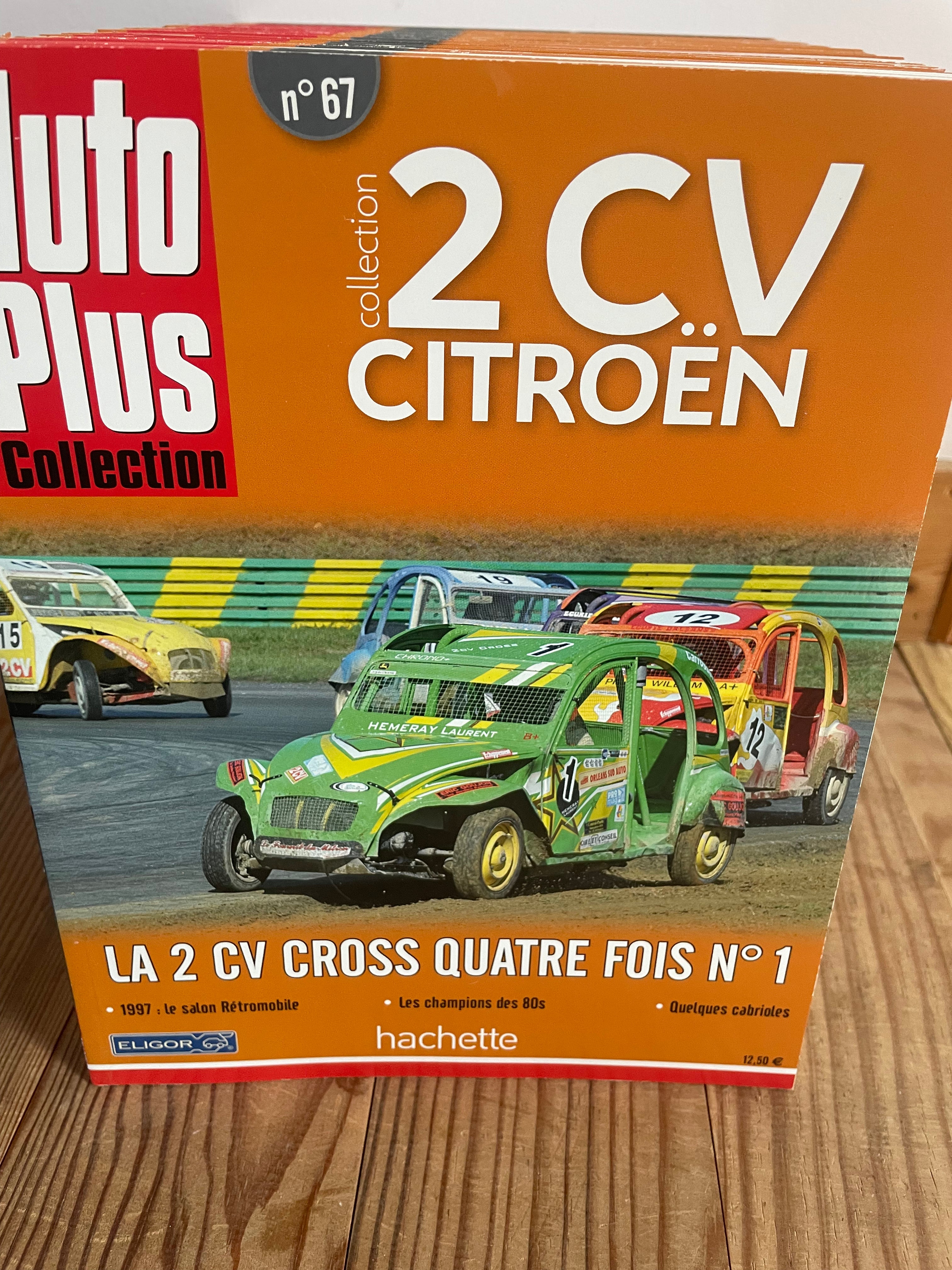 Fascicules sur les 2 CV Citroën (collection AUTO PLUS)
