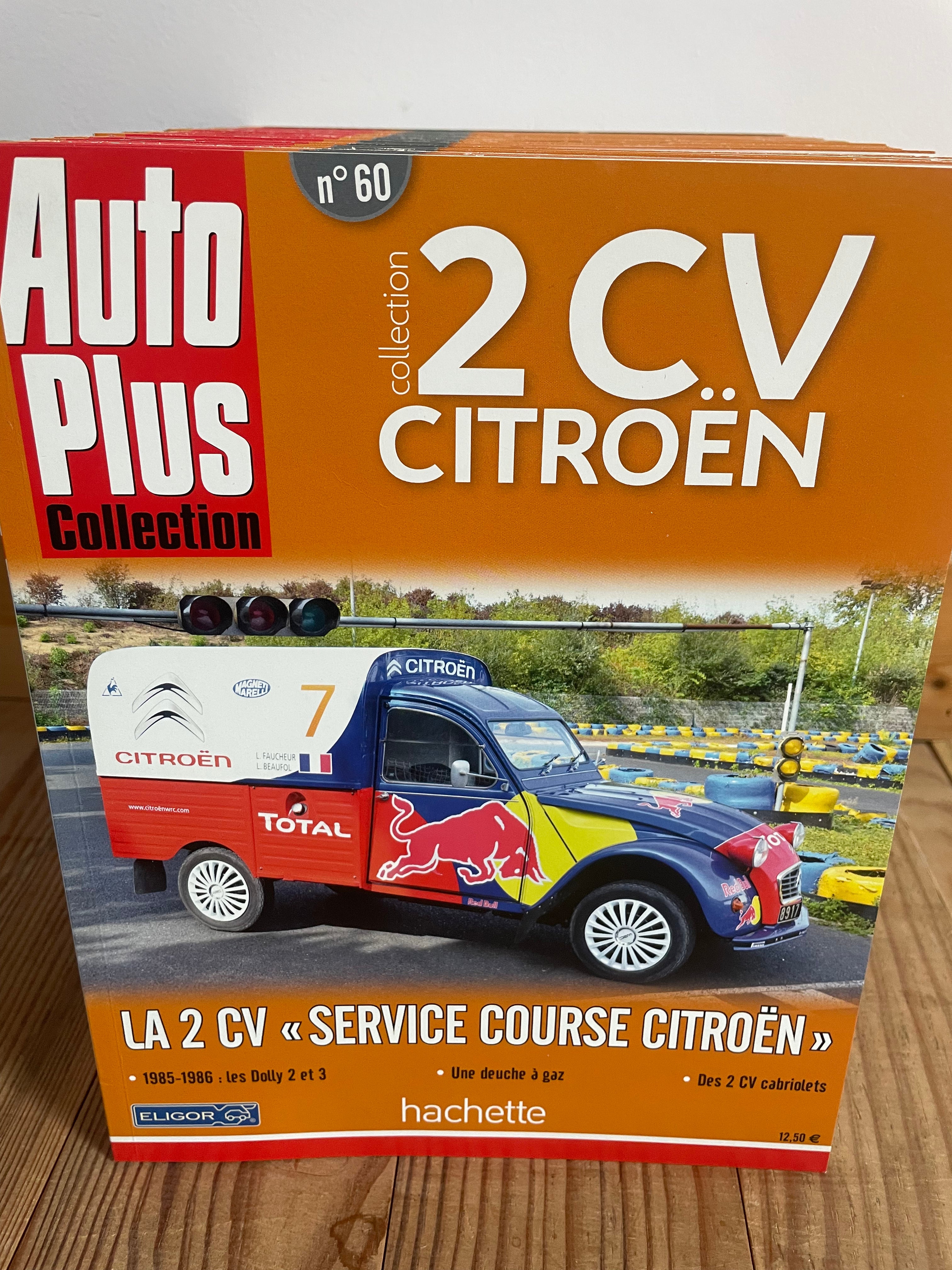 Fascicules sur les 2 CV Citroën (collection AUTO PLUS)