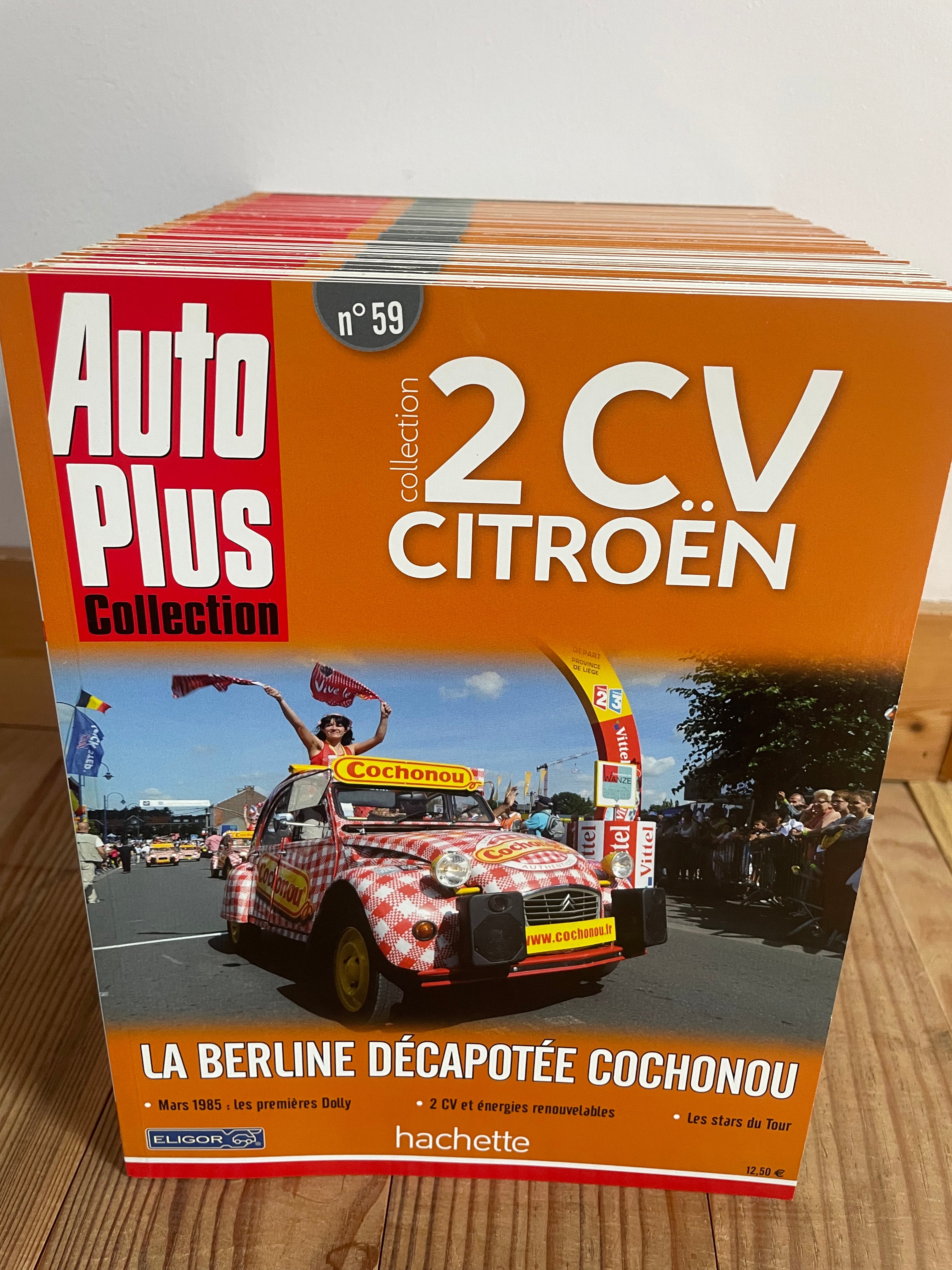 Fascicules sur les 2 CV Citroën (collection AUTO PLUS)