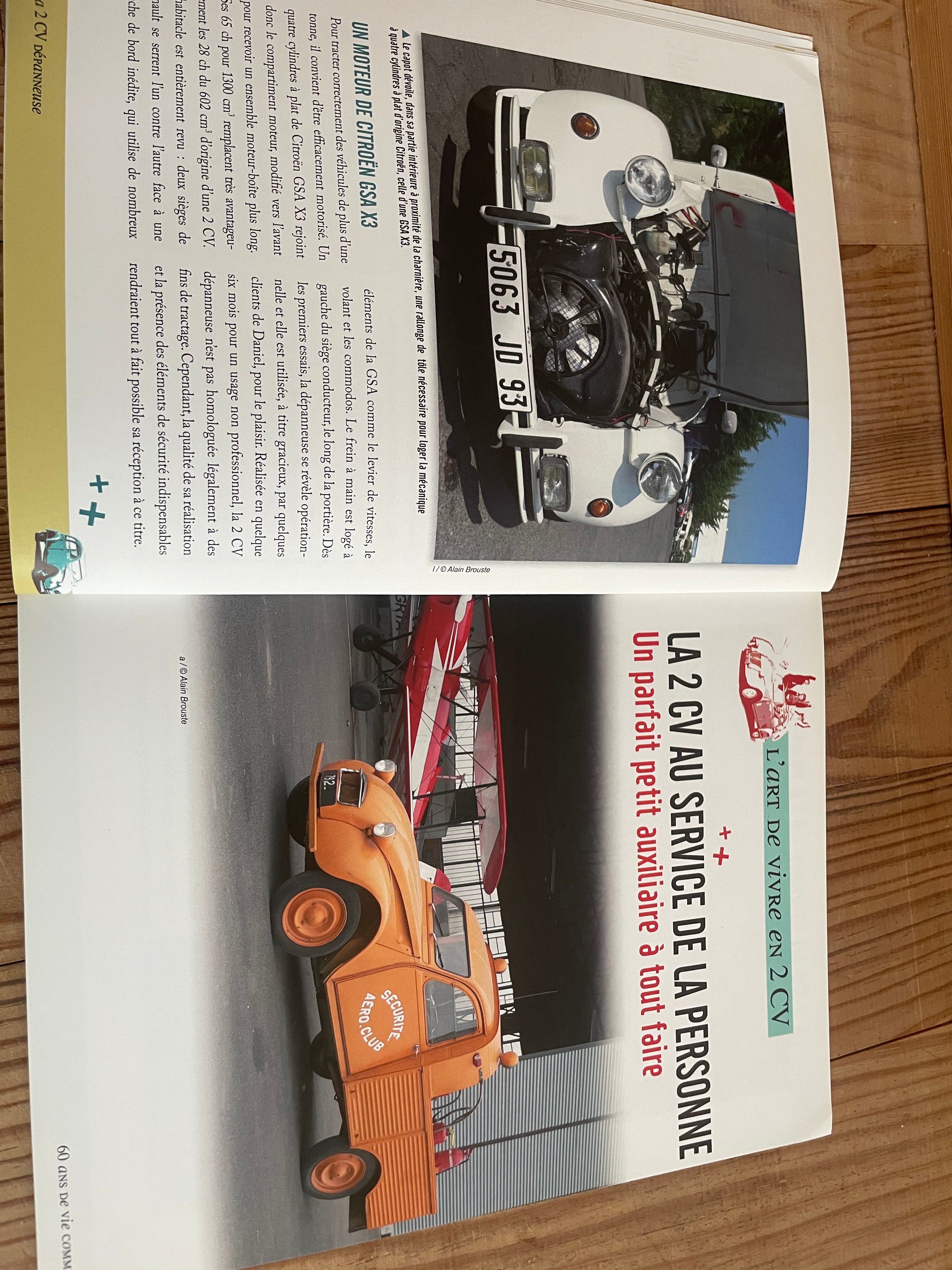 Fascicules sur les 2 CV Citroën (collection AUTO PLUS)