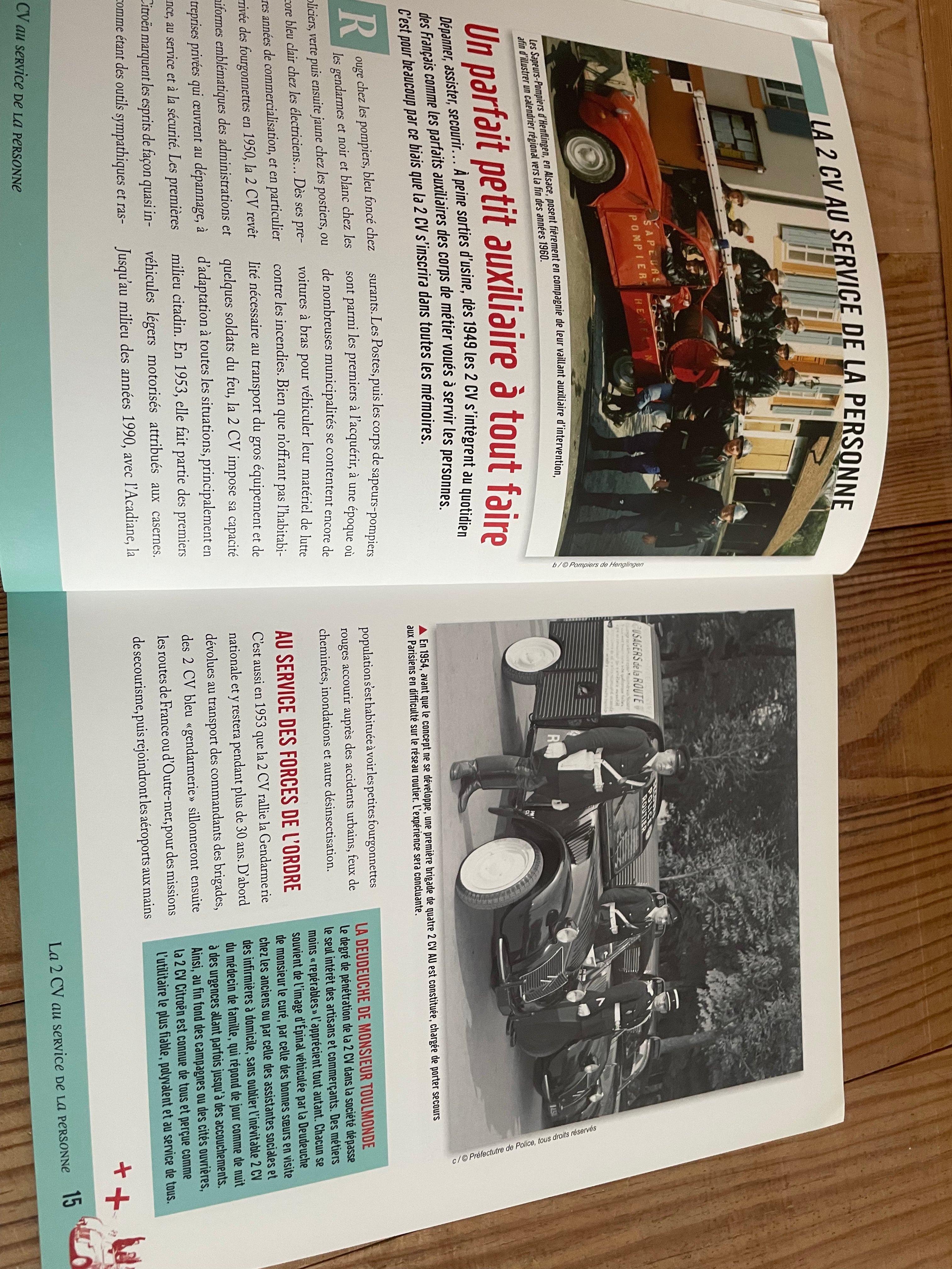 Fascicules sur les 2 CV Citroën (collection AUTO PLUS)