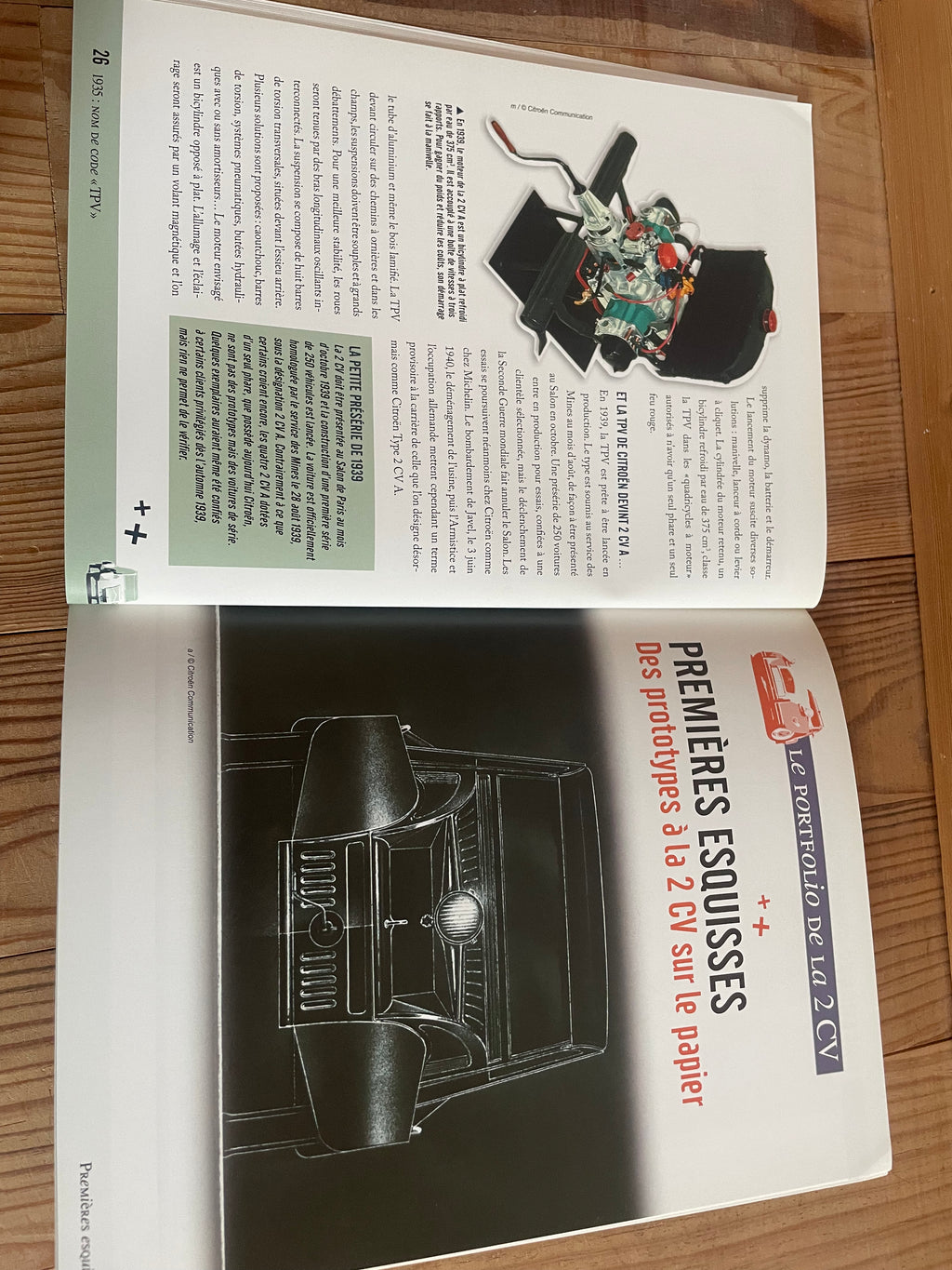 Fascicules sur les 2 CV Citroën (collection AUTO PLUS)