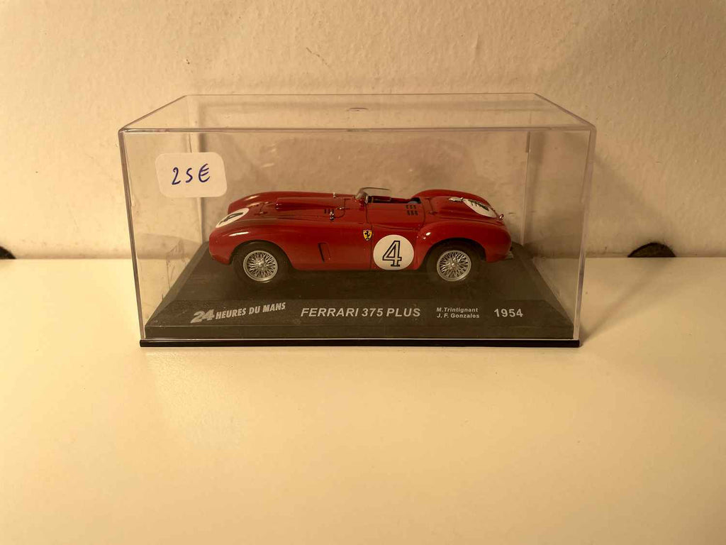 Ferrari 375 Plus czerwone numer 4 - 24 godziny Le Mans 1954