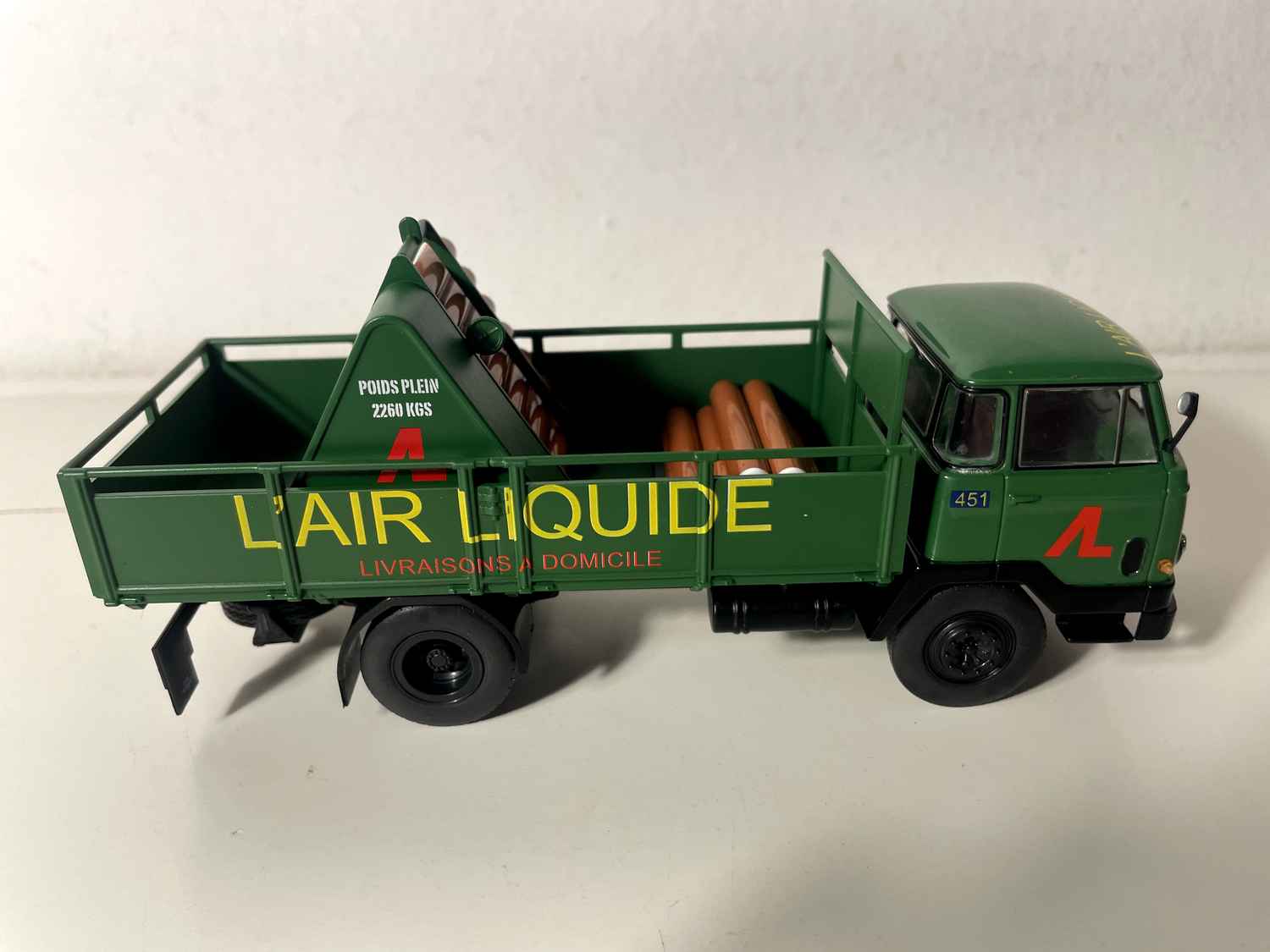 Camião Unic HZ 37 CA Belfort AIR LIQUIDE