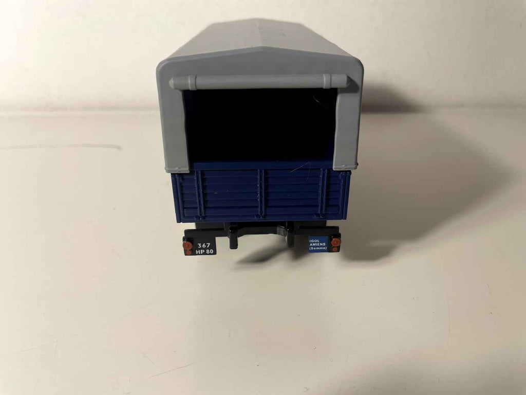 Saviem JL21 blue and gray truck IGOL OILS