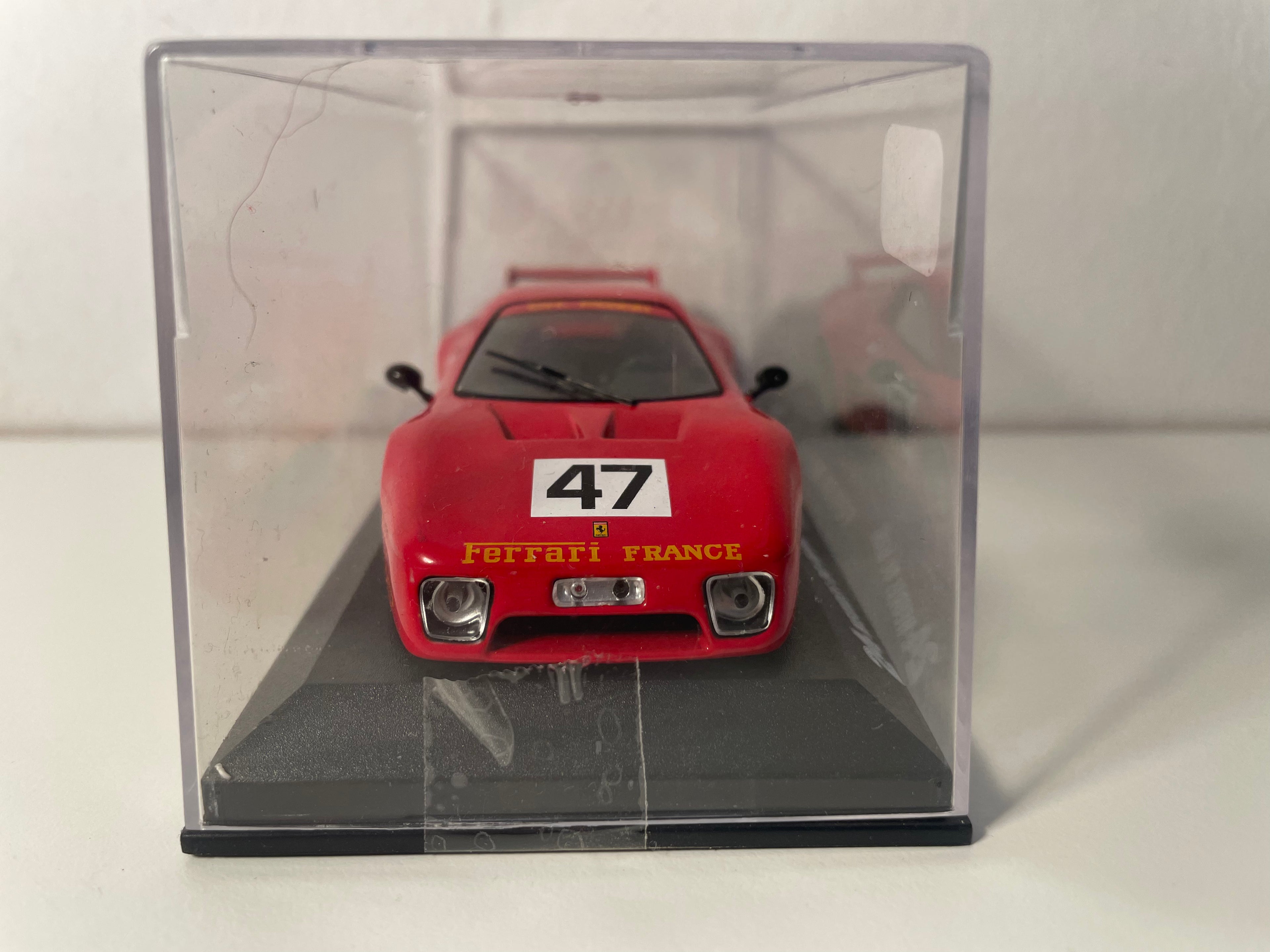 Ferrari BB512LM rout Nummer 47 (24 Stonnen vu Le Mans 1981)