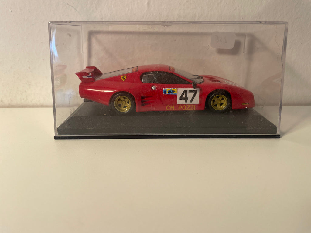 Ferrari BB512LM rossa numero 47 (24 Ore di Le Mans 1981)