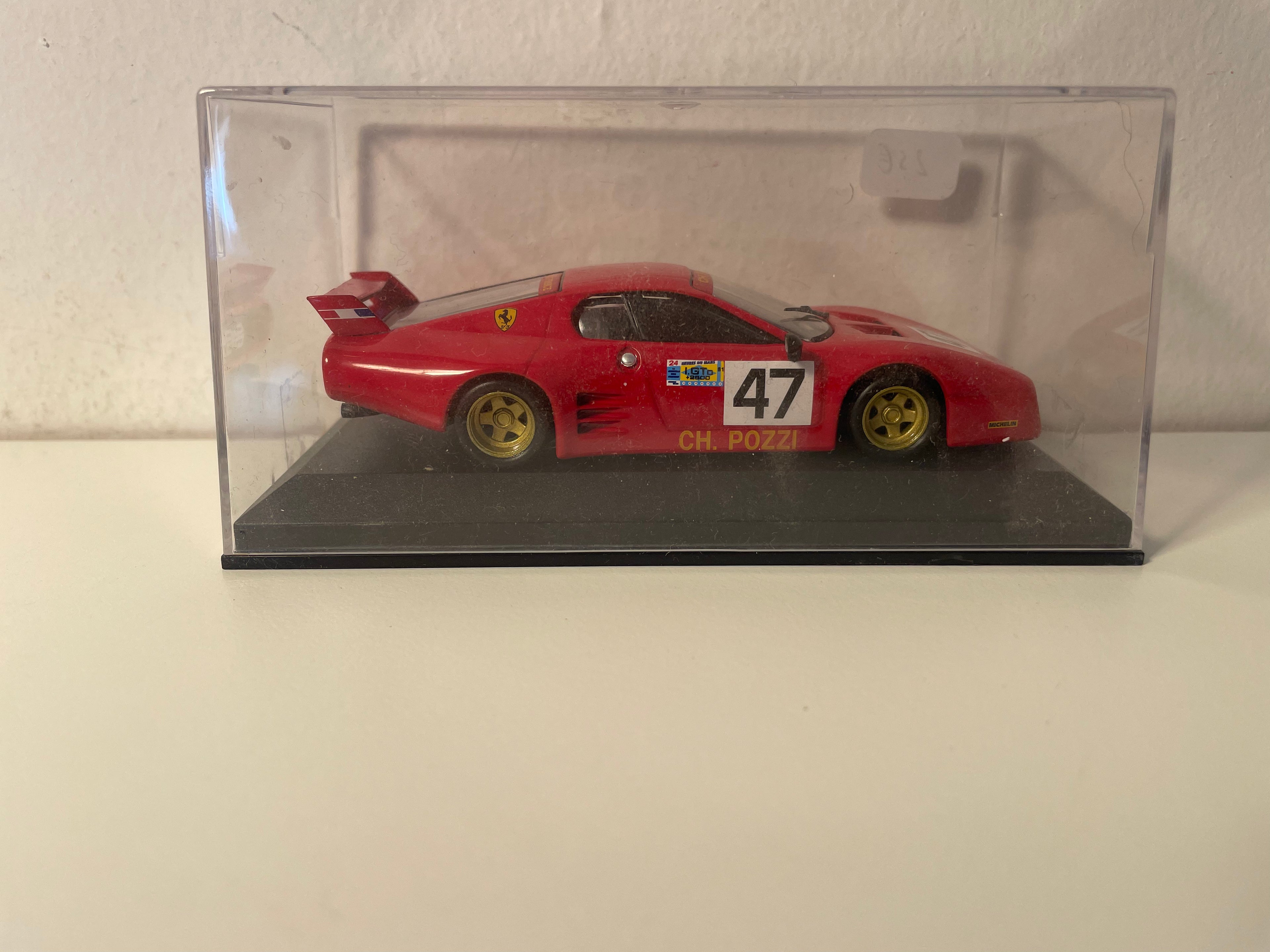 Ferrari BB512LM rout Nummer 47 (24 Stonnen vu Le Mans 1981)