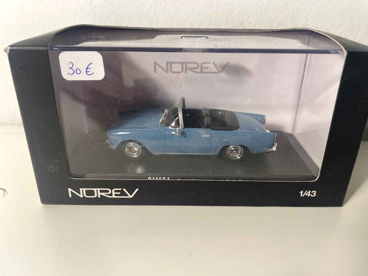 1962 blue Simca Océane (Norev)