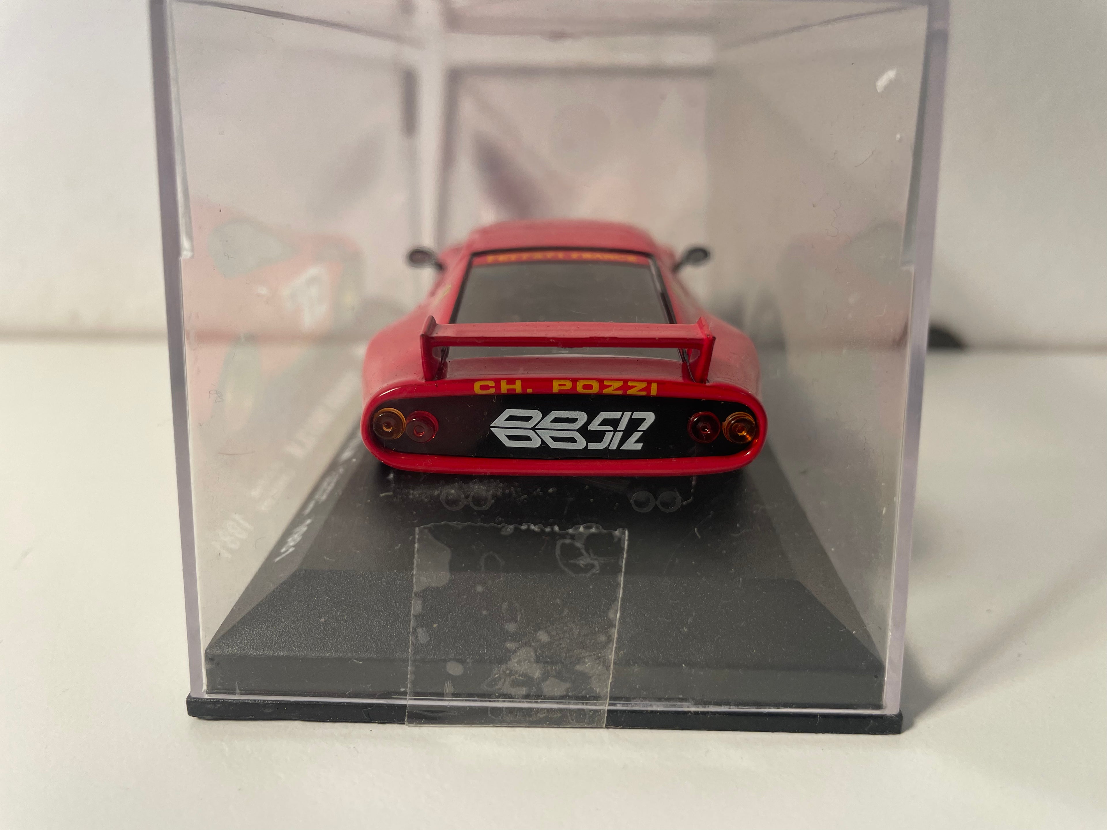 Ferrari BB512LM rout Nummer 47 (24 Stonnen vu Le Mans 1981)