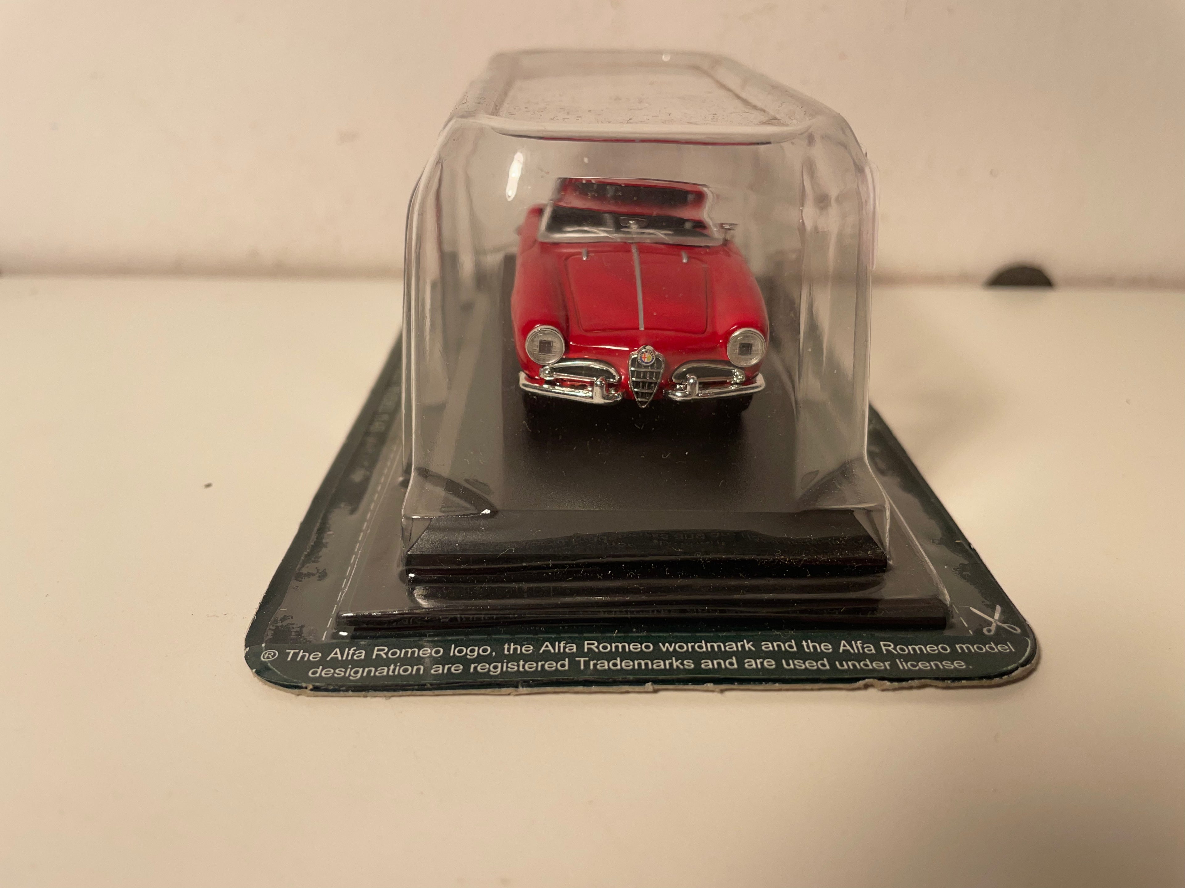 Alfa Romeo Giulietta Cabriolet Rot - Del Prado