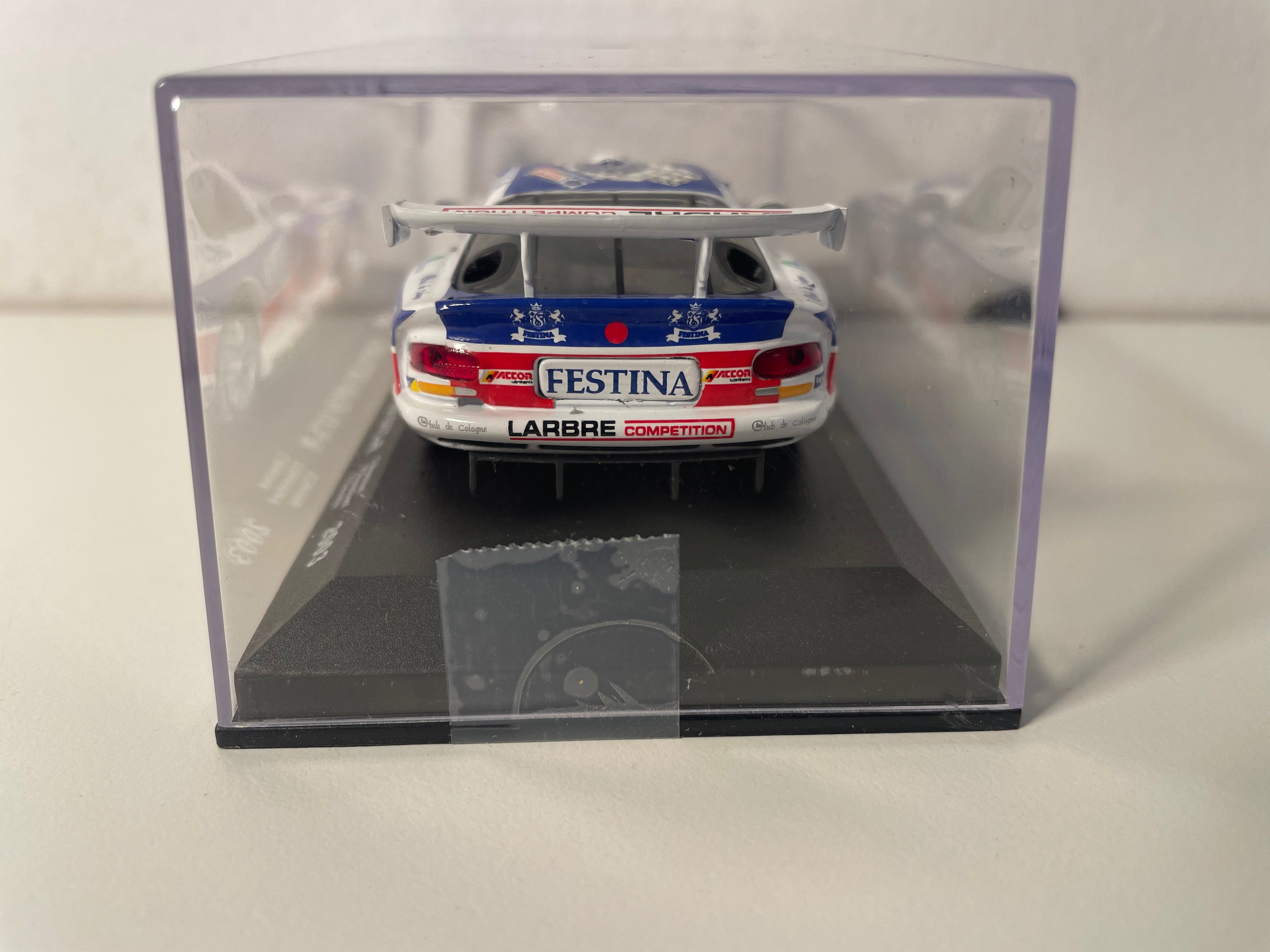 Chrysler Viper gts-r blu, bianco e rosso numero 86 - 24 ore di Le Mans 2003