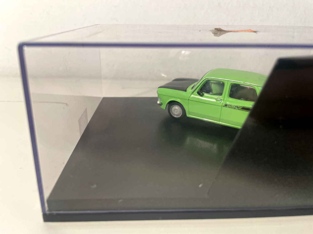 Simca 1000 rally verde e nero (cofanetto rettangolare) - Norev