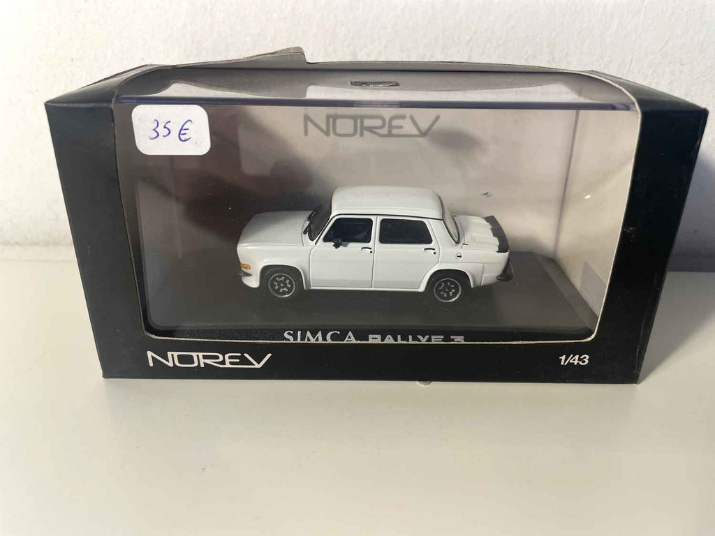 Simca 1000 rallye 3 blanco - Norev