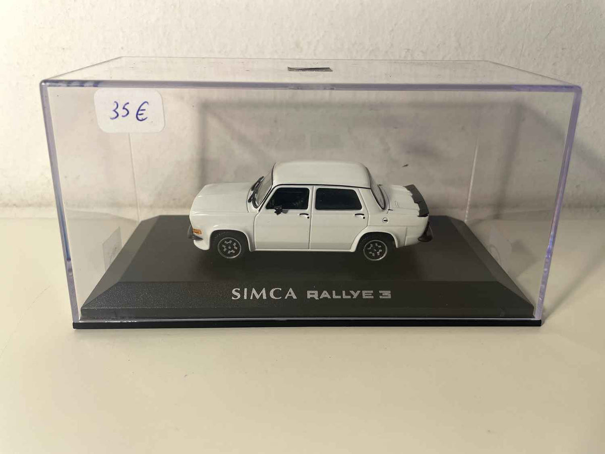 Simca 1000 rallye 3 blanco - Norev
