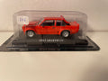 Fiat Abarth 131 rouge (tendance rouge orangé) - Del Prado