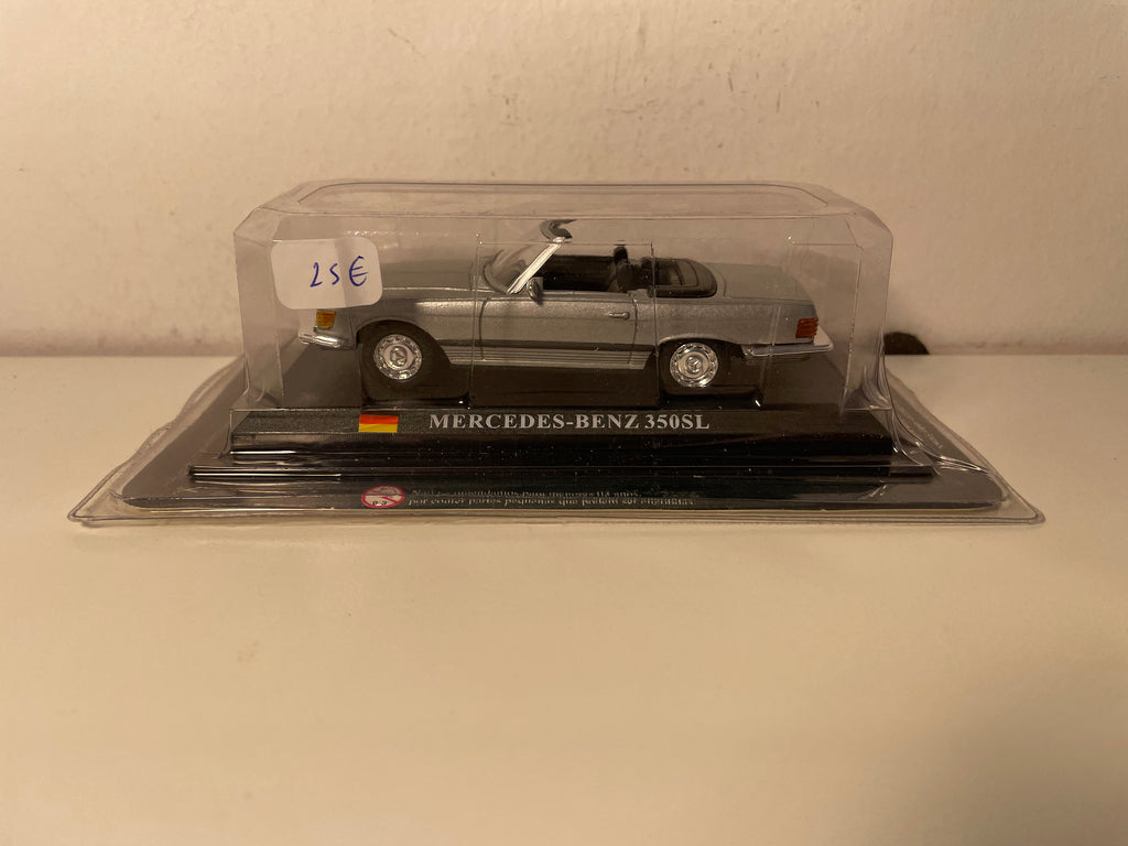 Mercedes-Benz 350SL grise - Del Prado