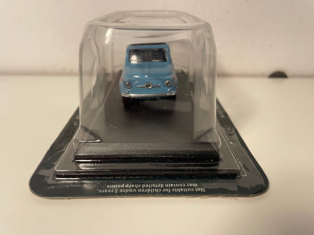 Fiat 500 bleue - Del Prado