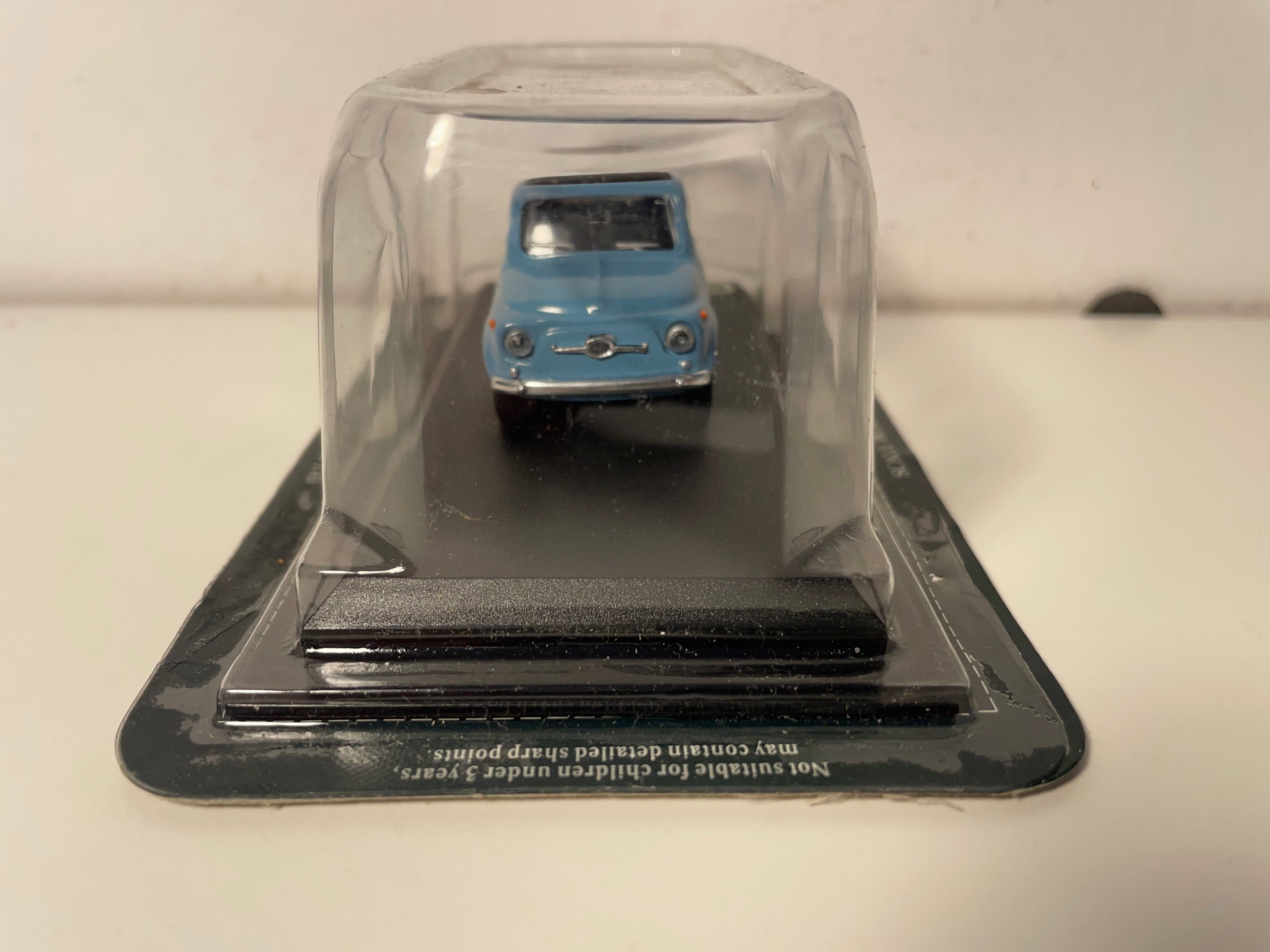 Fiat 500 bleue - Del Prado
