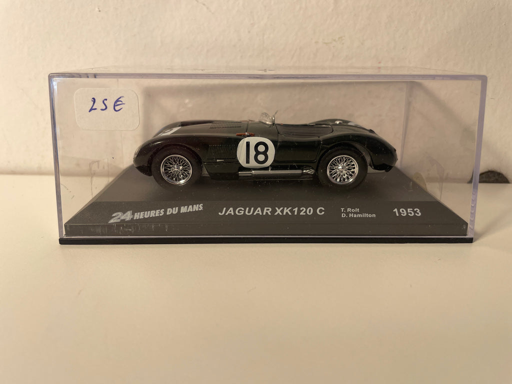 Jaguar XK120C verde scuro numero 18 (24 Ore di Le Mans 1953)