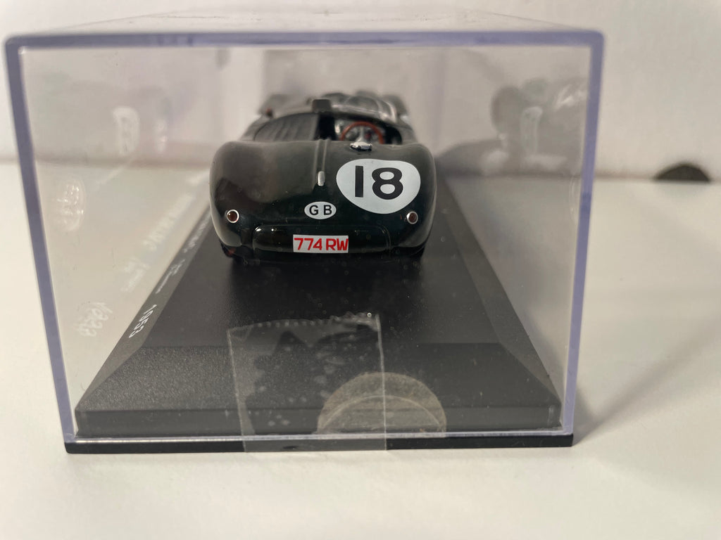 Jaguar XK120C verde scuro numero 18 (24 Ore di Le Mans 1953)