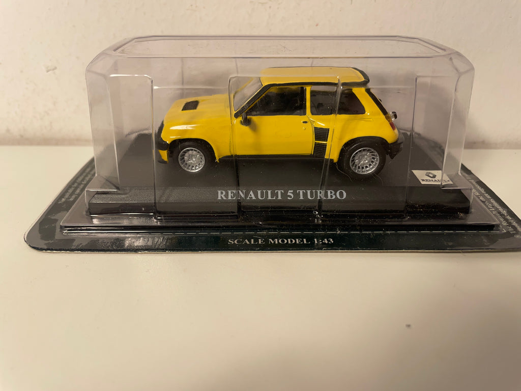 Renault 5 turbo jaune - Del Prado