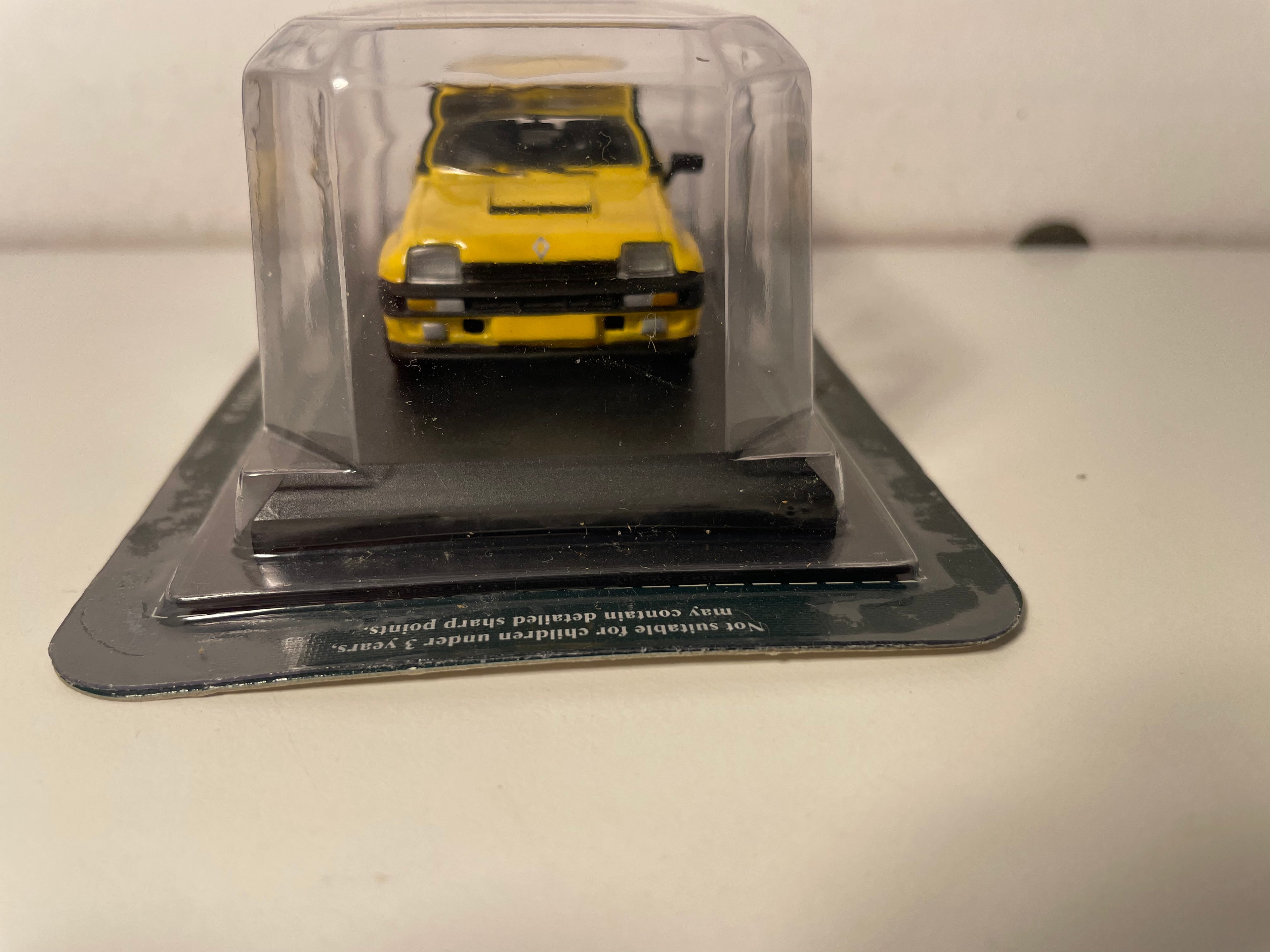 Renault 5 turbo jaune - Del Prado