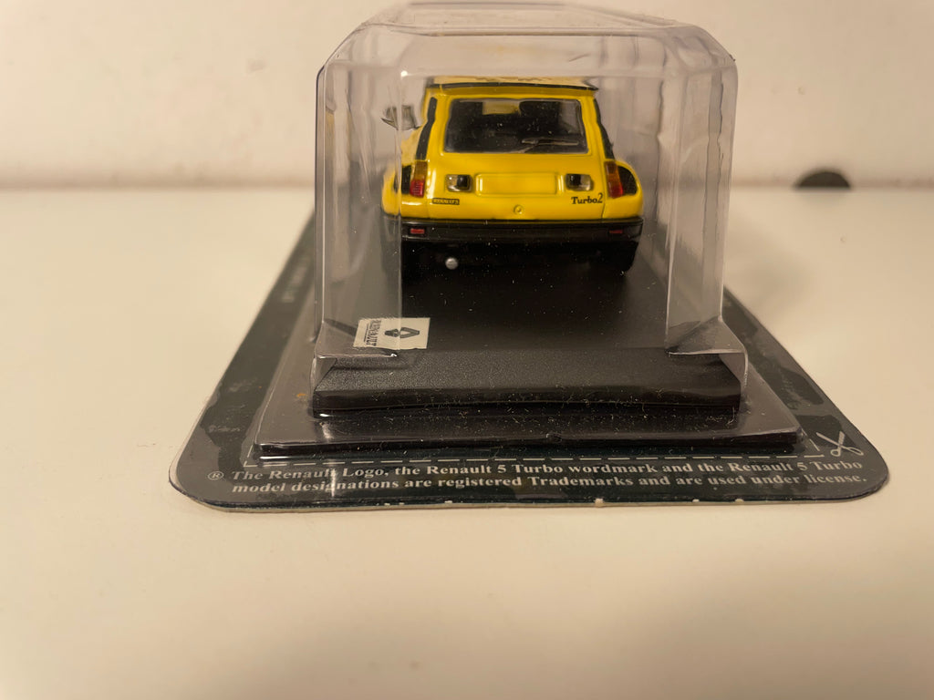 Renault 5 turbo jaune - Del Prado